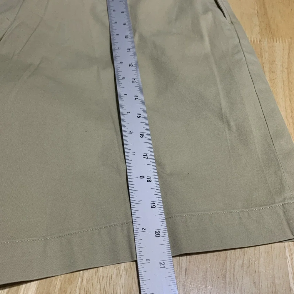 Ralph Lauren Polo Golf Shorts Mens 36 Khaki Brown Fairway Short Pleated